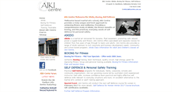 Desktop Screenshot of aikicentre.com.au